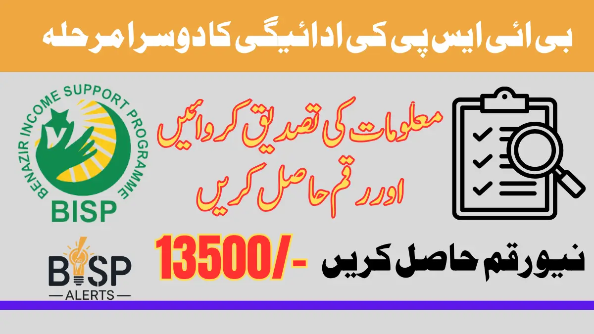 BISP Kafalat 13500 Payment Increase Due to Inflation 2025