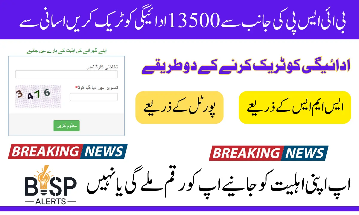 BISP 8171 Result Check Online By CNIC 13500 In January 2025 Know Complete Details