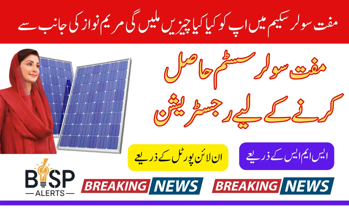 What Will You Get In Maryam Nawaz Solar Panel Scheme And The Deadline For Registration